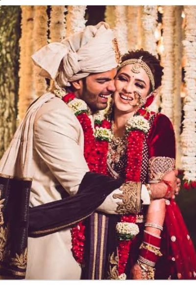 Groom and bride