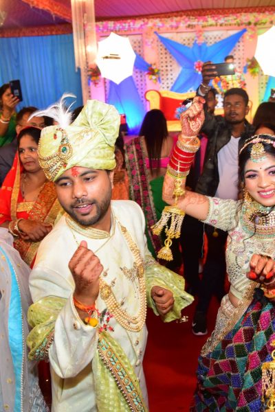 Groom entry dance